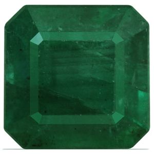 Szmaragd 3,39 ct, zielony, szlif szmaragdowy