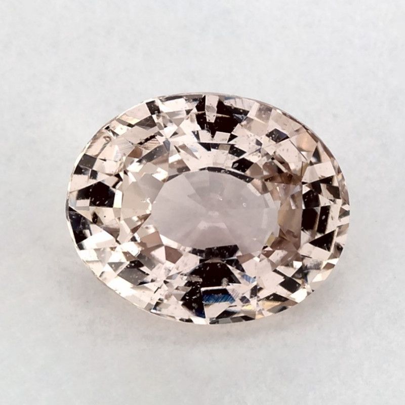 Szafir 2,11 ct, żółty, szlif owalny