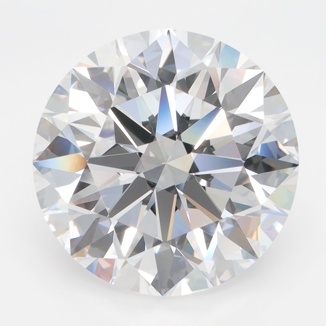 7.05 carat d VVS1 EX Cut GIA round diamond