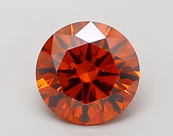 0.93 CT Fancy Vivid Orange ROUND