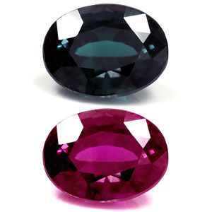 Aleksandryt 2,17 ct, zielony, szlif owalny