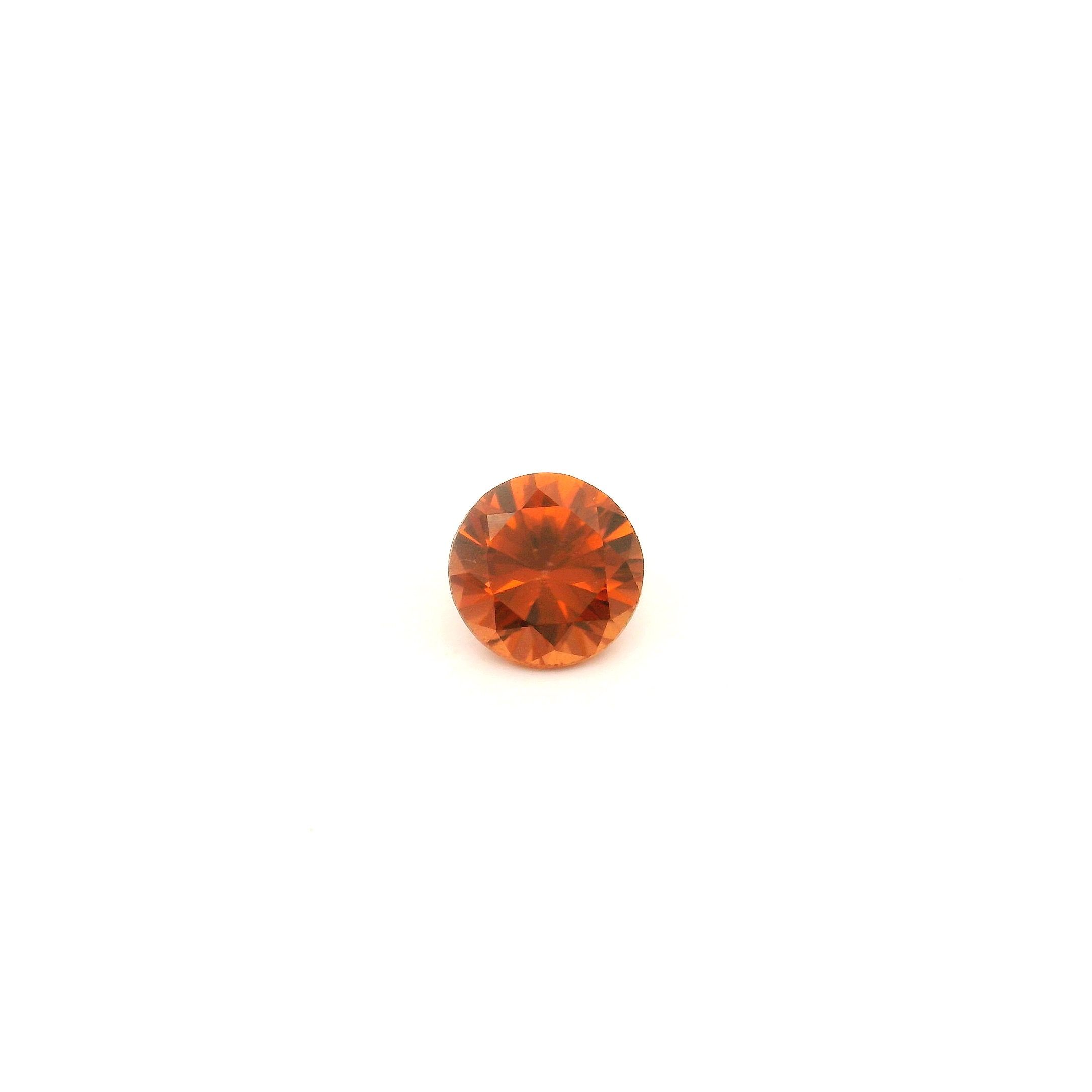 1.24 ct Round zircon