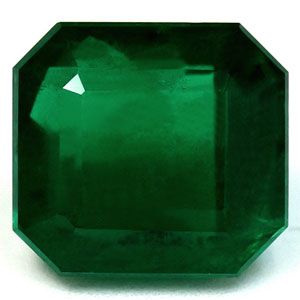 Szmaragd 2,24 ct, zielony, szlif szmaragdowy
