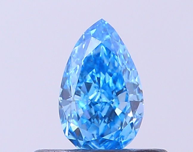 0.29 CT Fancy Vivid Blue PEAR