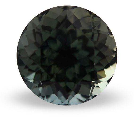 SAPPHIRE FACETED 1.8ct GREEN Green EC MADAGASCAR NONE