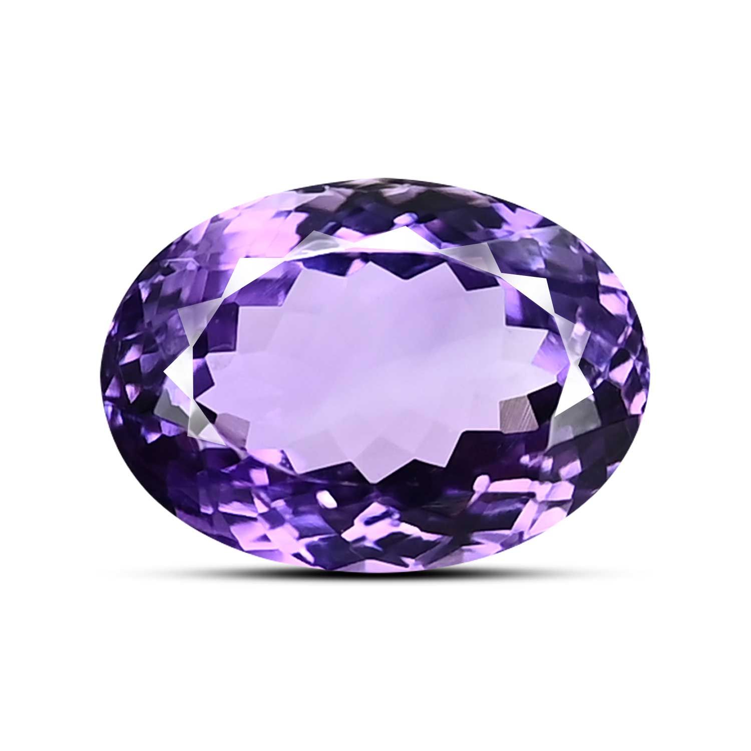 AMETHYST FACETED 15.52ct VIOLET MI BRAZIL NONE