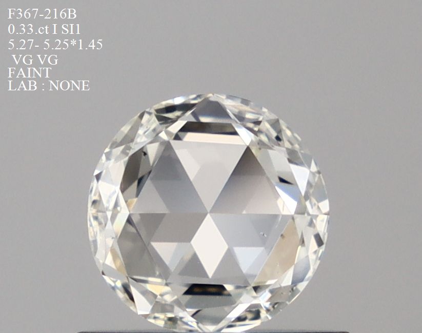 Prírodný diamant rose, SI1,...