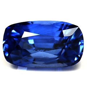 Szafir 1,14 ct, niebieski, szlif cushion