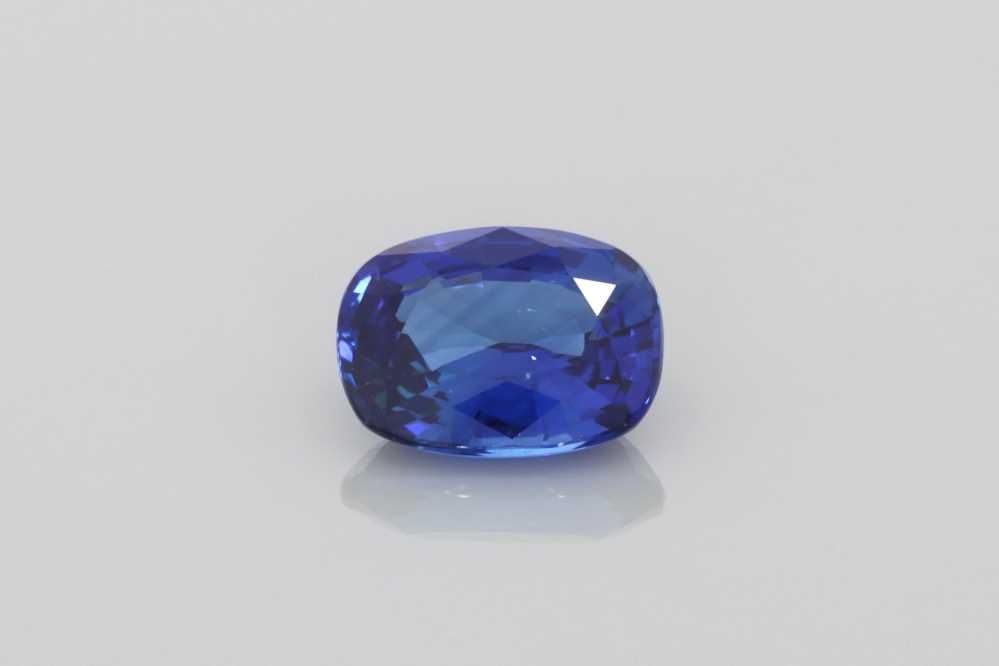 Szafir 1,34 ct, niebieski, szlif cushion