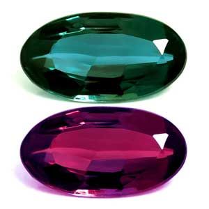 ALEXANDRITE FACETED 0.54ct GREEN Blue Green to Intense Purple EC BRAZIL NONE