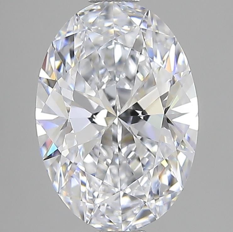 1.88 carat f IF EX Cut IGI oval diamond