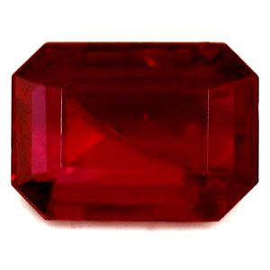 RUBY FACETED 0.62ct RED Deep Red SI REST_OF_AFRICA NONE