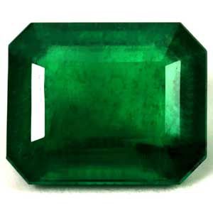 Szmaragd 3,24 ct, zielony, szlif szmaragdowy