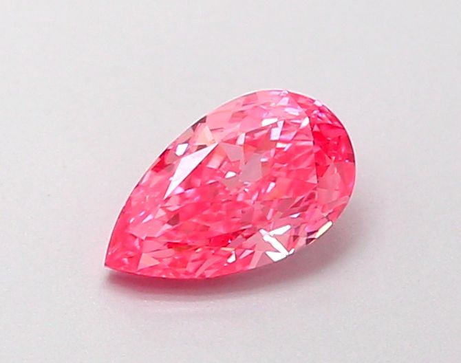 0.37 CT Fancy Vivid Pink PEAR