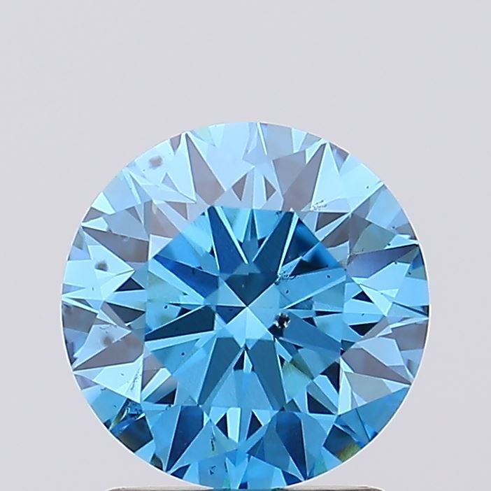 1.55 CT Fancy Vivid Blue ROUND