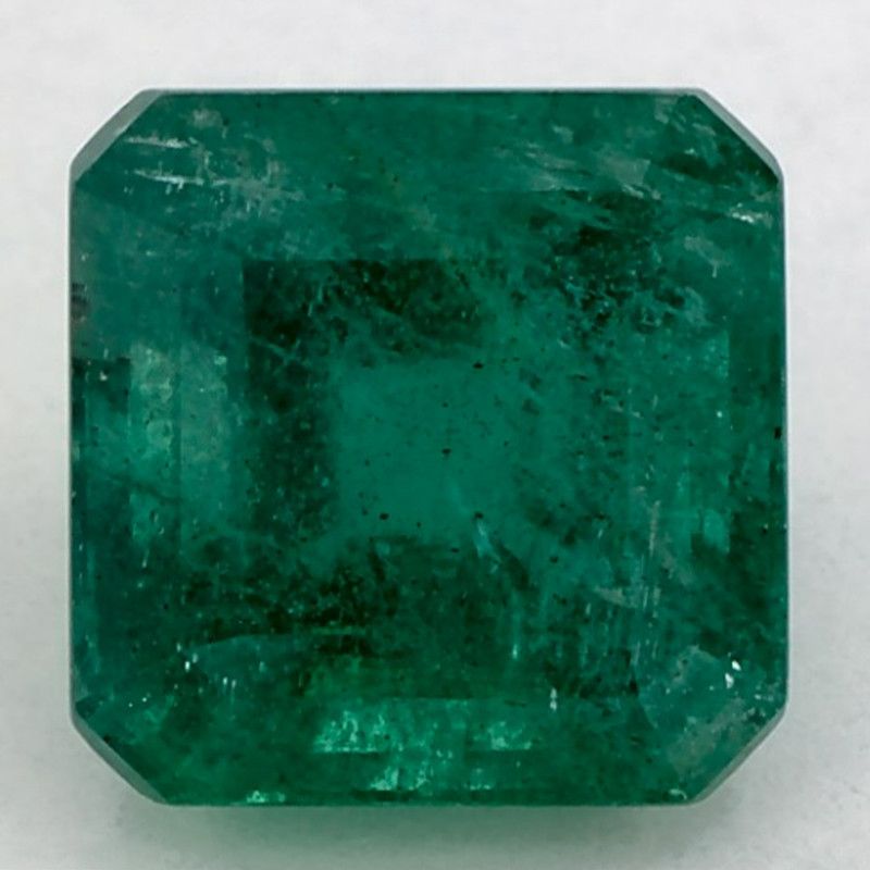 Szmaragd 2,11 ct, zielony, szlif ośmiokątny