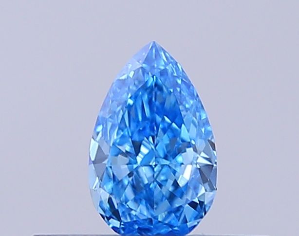 0.23 CT Fancy Vivid Blue PEAR