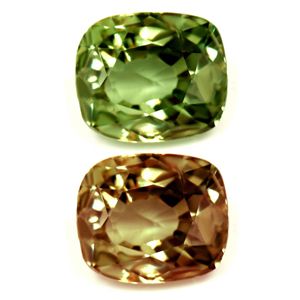 ALEXANDRITE FACETED 1.58ct GREEN Green to Purple EC SRILANKA NONE