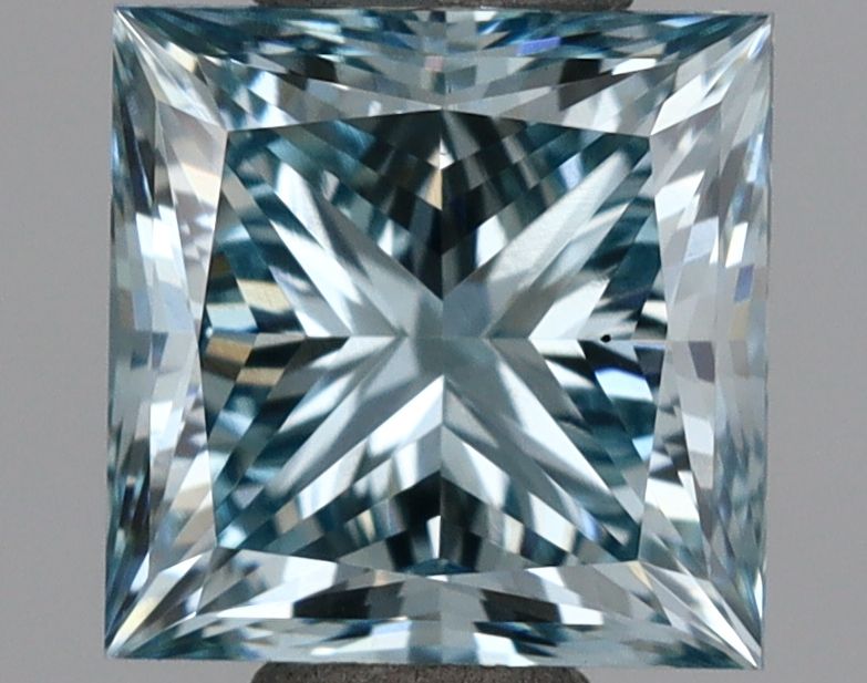 1.0 CT Fancy Vivid Blue PRINCESS