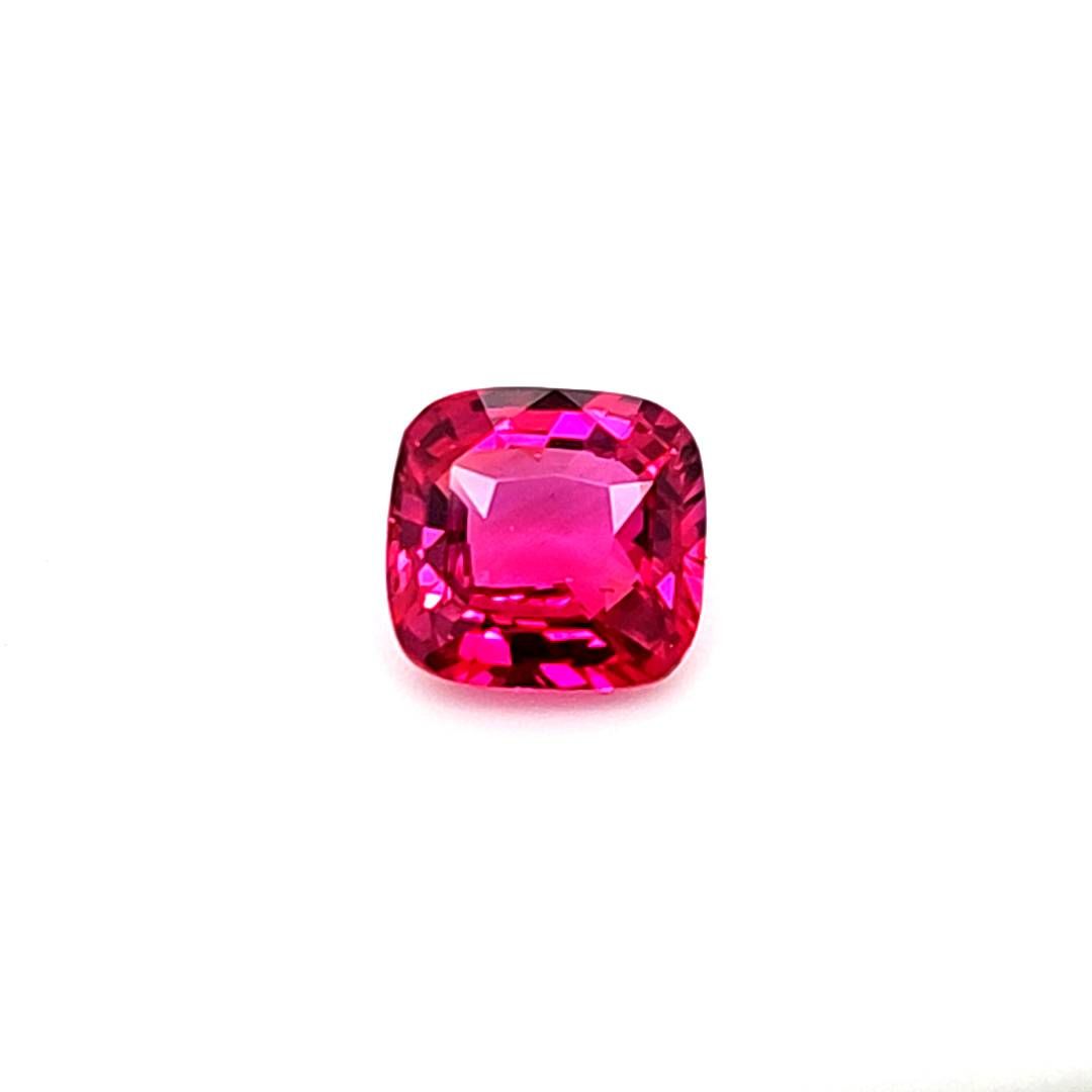 RUBY FACETED 3.04ct RED Red EC MOZAMBIQUE HEATED