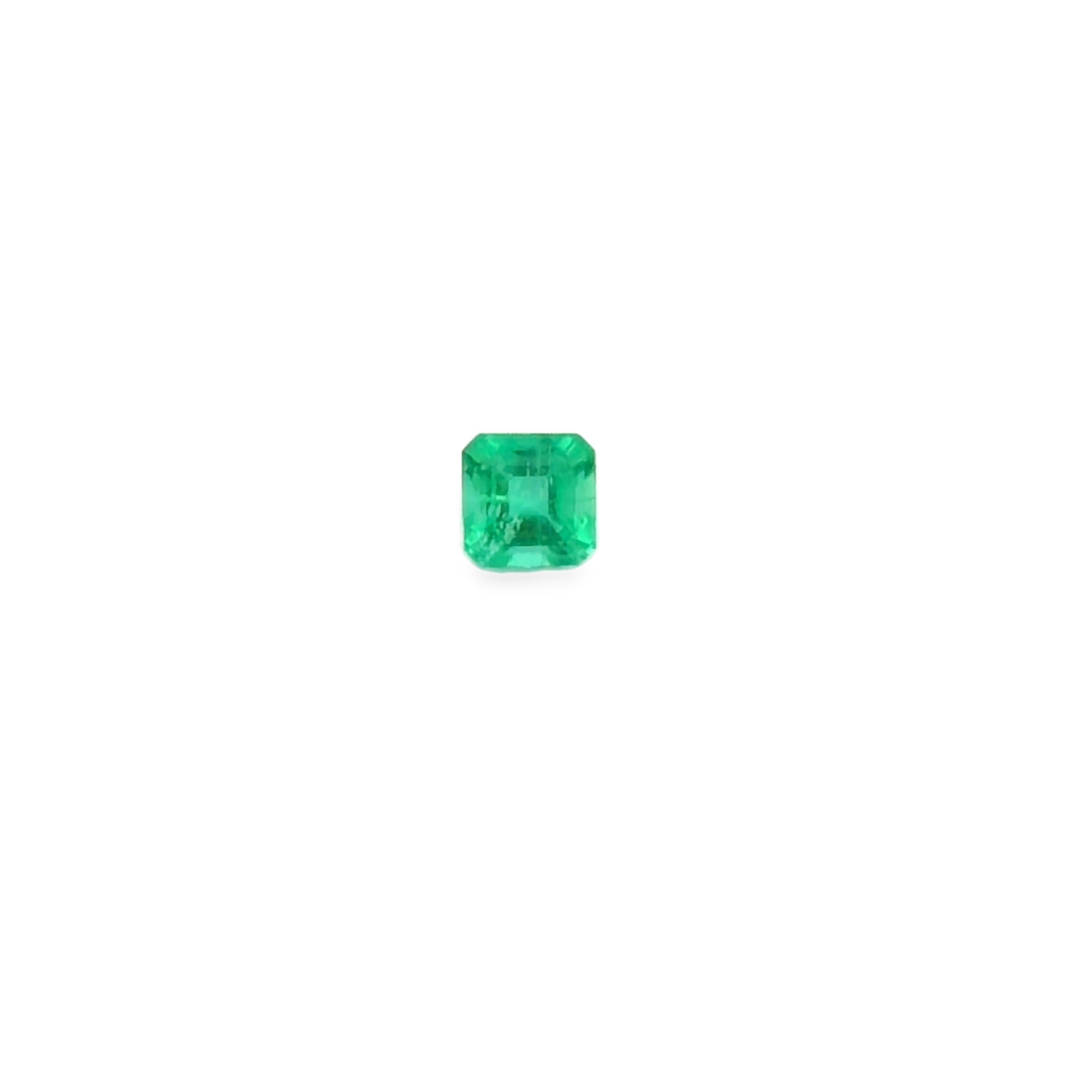 0.88 ct Octagonal emerald