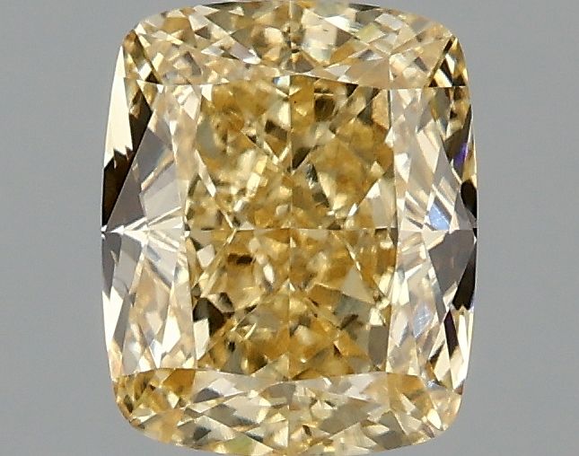 1.04 CT Fancy Intense Yellow CUSHION MODIFIED