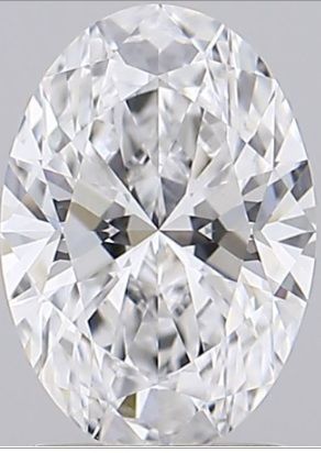 Diamant Ovale 1.08 ct - Couleur D - Pureté VVS2