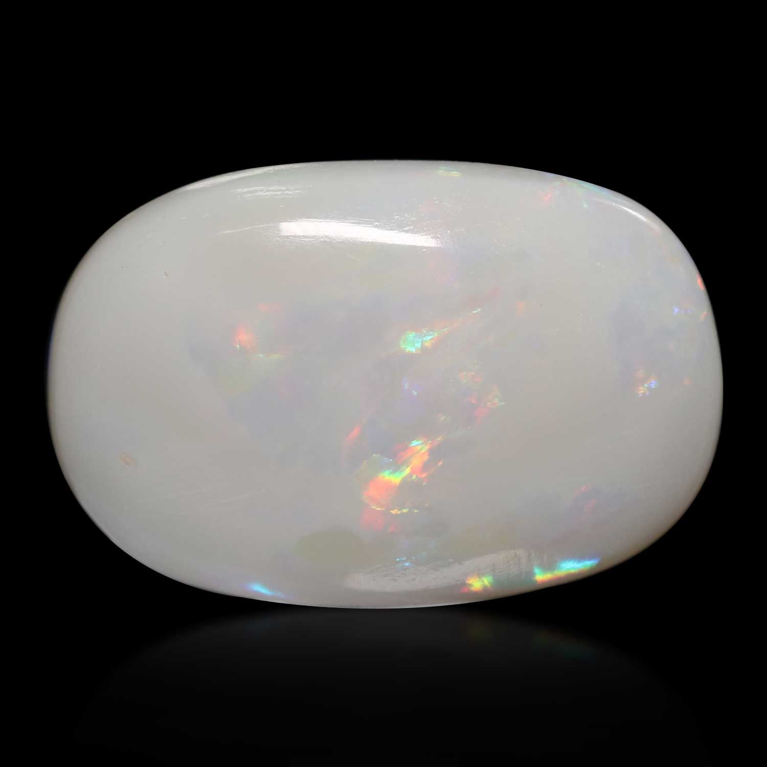 OPAL CABOCHON 7.6ct WHITE MI AUSTRALIA NONE
