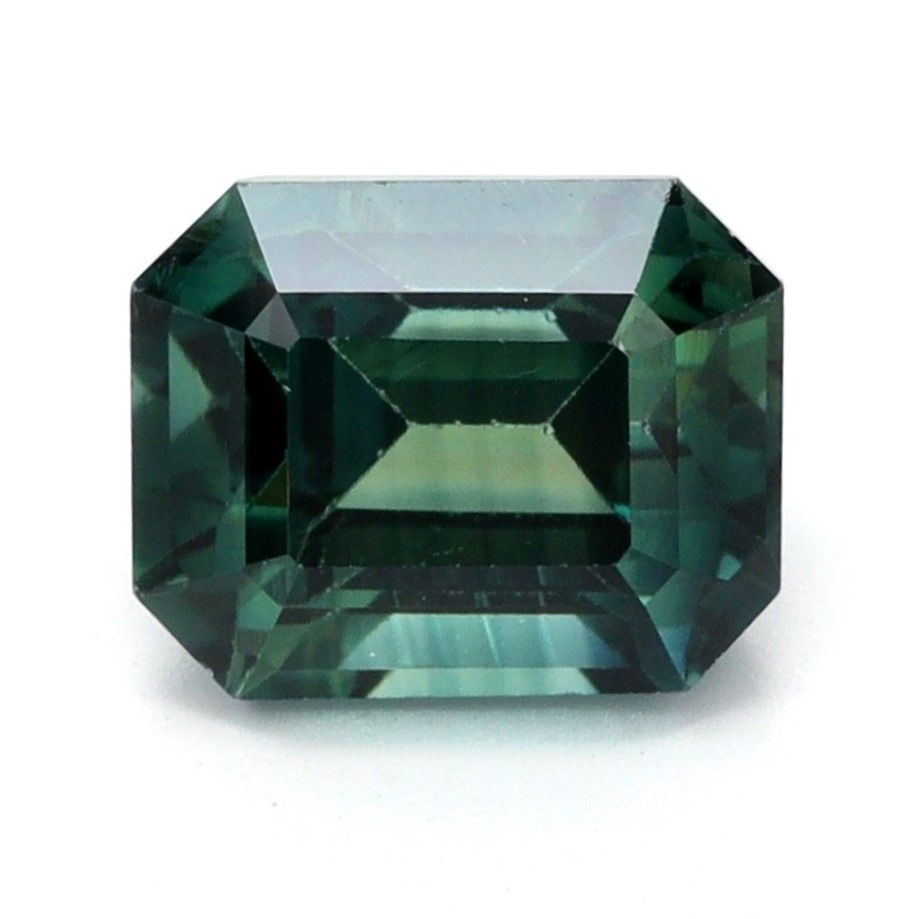SAPPHIRE FACETED 1.5ct TEAL TEAL EC MADAGASCAR HEATED