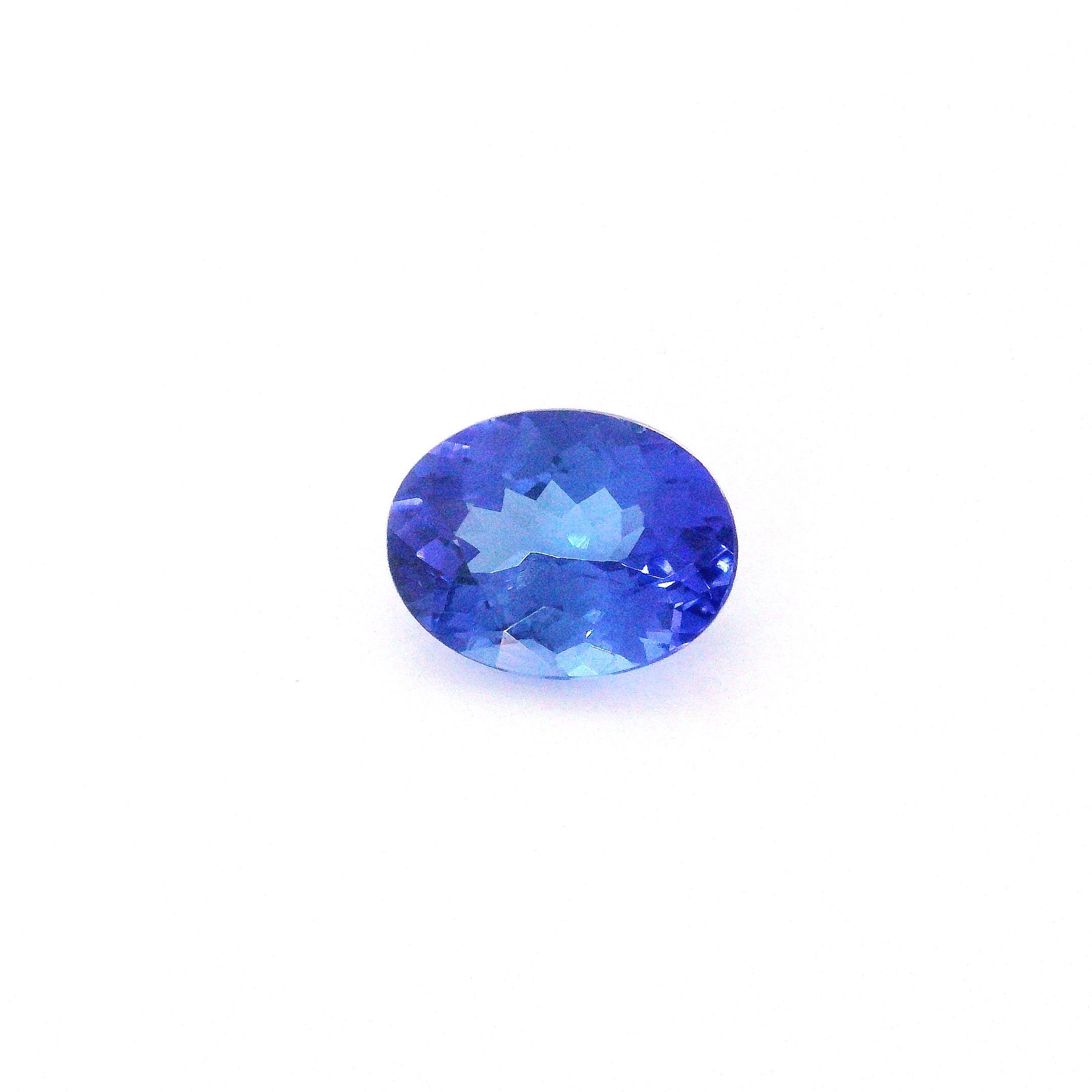 2.12 ct Oval tanzanite