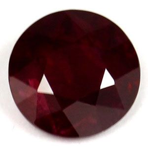 RUBY FACETED 1.41ct RED Pigeon Blood Red SI REST_OF_AFRICA HEATED
