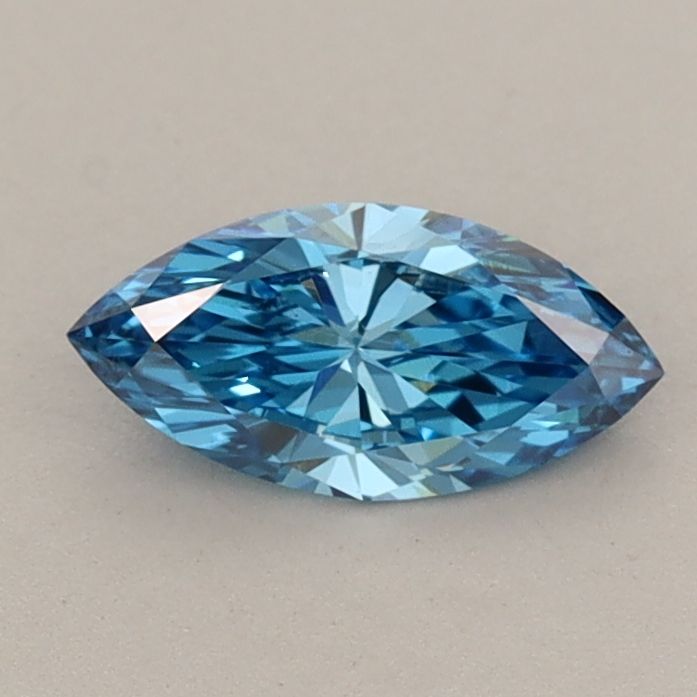 0.5 CT Fancy Vivid Blue MARQUISE