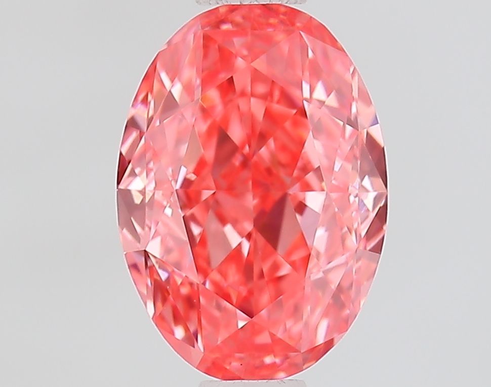 1.11 CT Fancy Vivid Pink OVAL