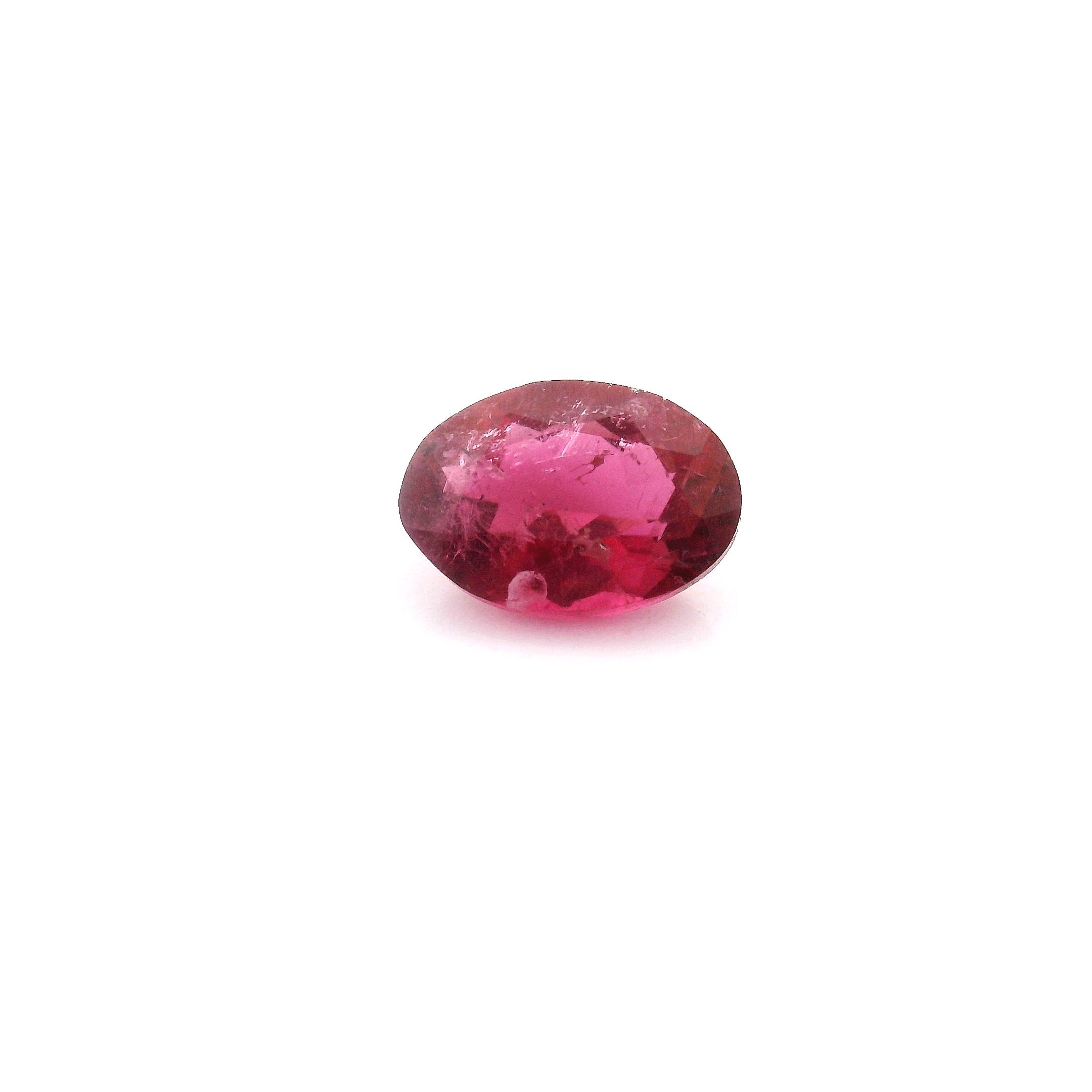 TOURMALINE FACETED 1.02ct PINK Intense SI REST_OF_AFRICA HEATED