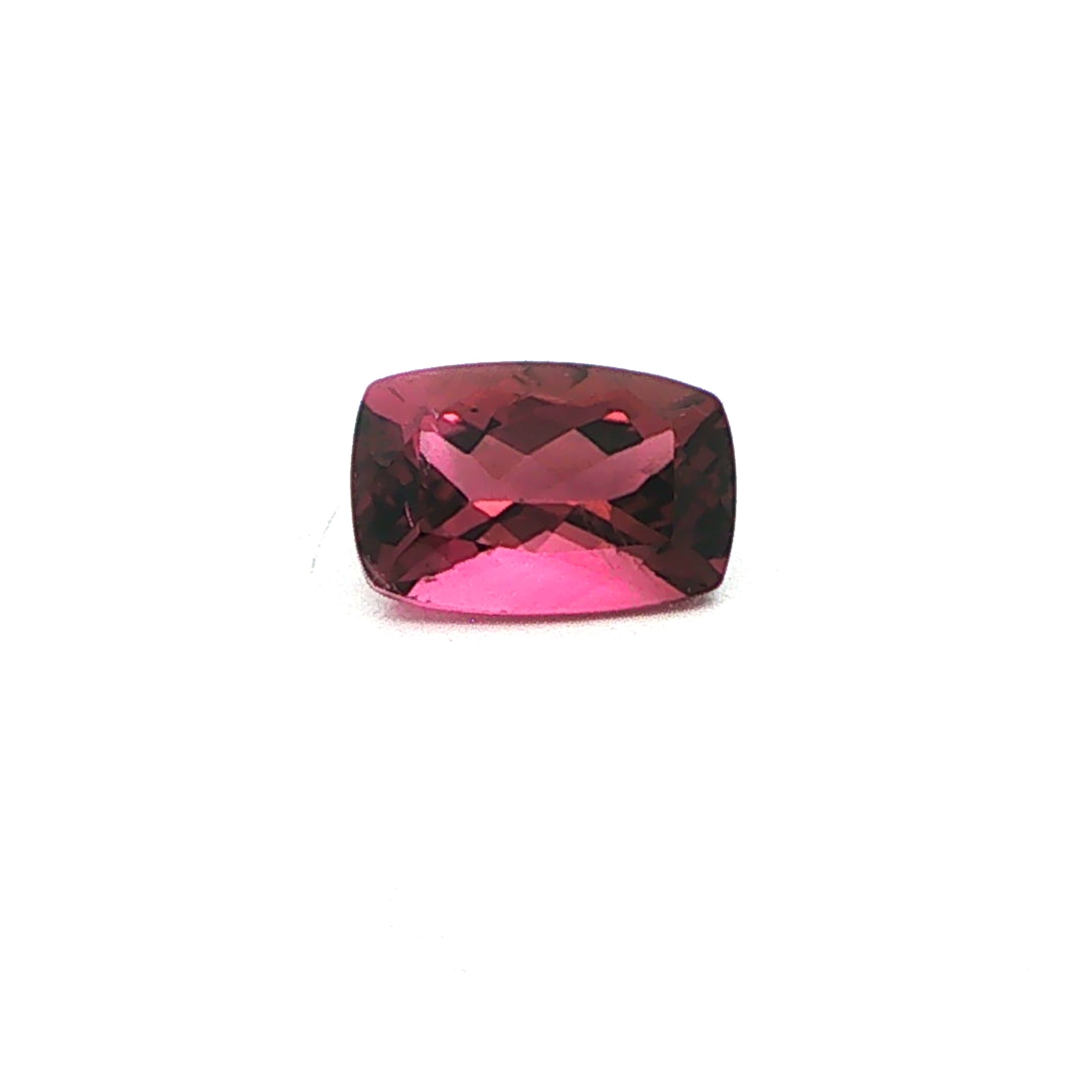 Turmalin 1,60 ct, różowy, szlif cushion