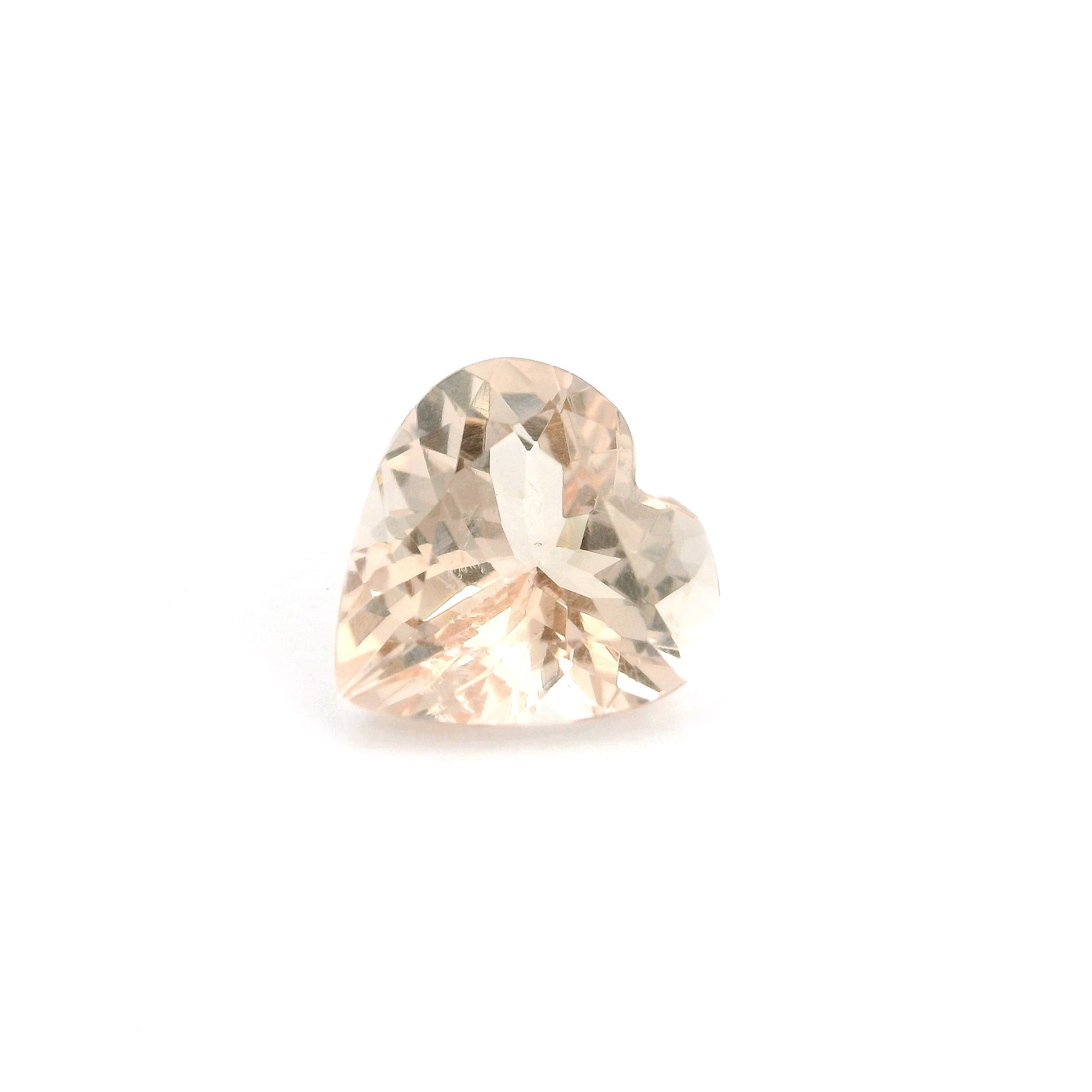 MORGANITE FACETED 2.04ct PINK Brownish Pink/Light EC MOZAMBIQUE HEATED