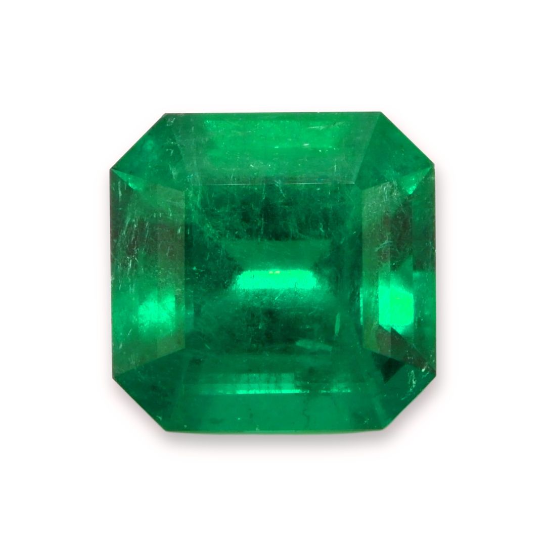 Szmaragd 22,81 ct, zielony, szlif szmaragdowy
