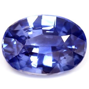 Szafir 1,97 ct, niebieski, szlif owalny