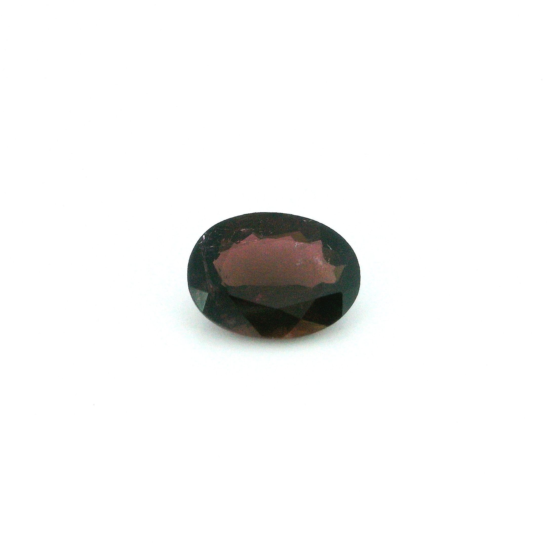 Turmalin 1,08 ct, purpurowy, szlif owalny
