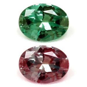 ALEXANDRITE FACETED 0.22ct GREEN Blue Green to Purple SI BRAZIL NONE