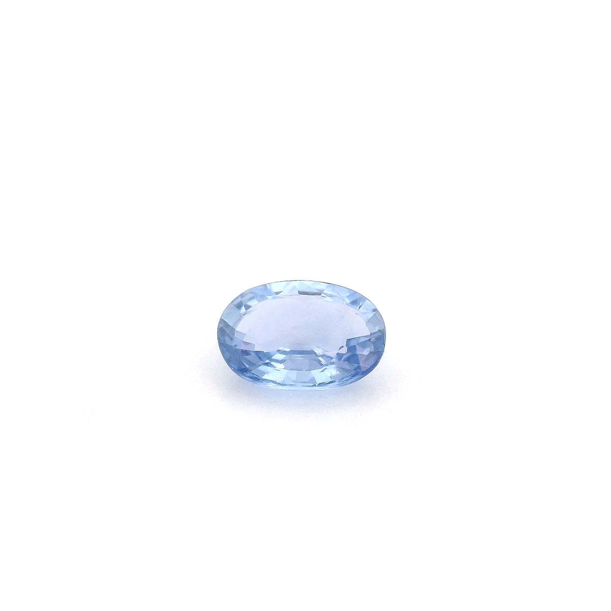 SAPPHIRE FACETED 0.89ct BLUE Light EC SRILANKA HEATED