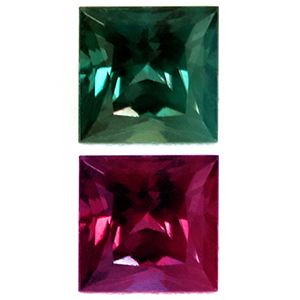 ALEXANDRITE FACETED 0.37ct GREEN Blue Green to Intense Purple EC BRAZIL NONE