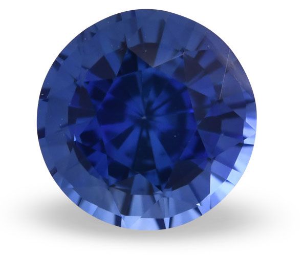 SAPPHIRE FACETED 1.52ct BLUE Blue EC SRILANKA HEATED