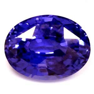 Szafir 1,73 ct, niebieski, szlif owalny