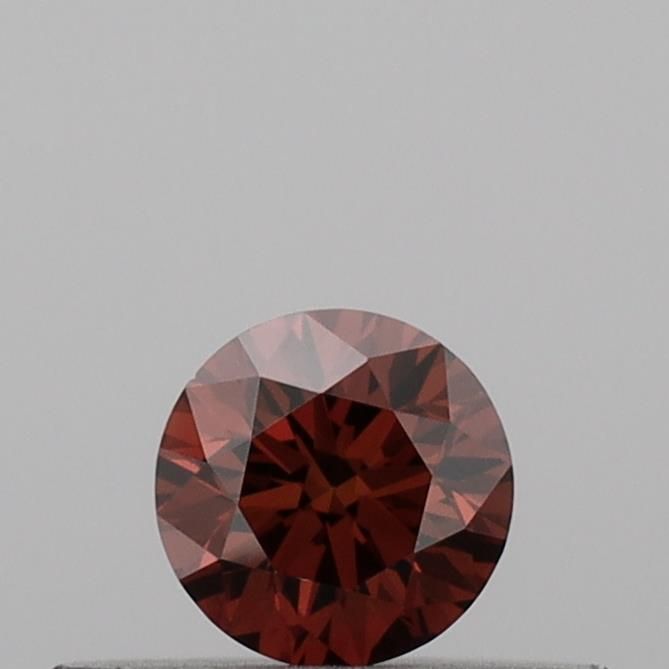 0.22 CT Fancy Deep Orange ROUND