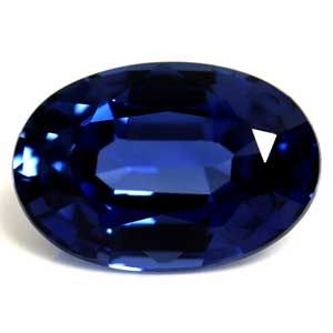 SAPPHIRE FACETED 0.6ct BLUE Intense Blue EC SRILANKA NONE