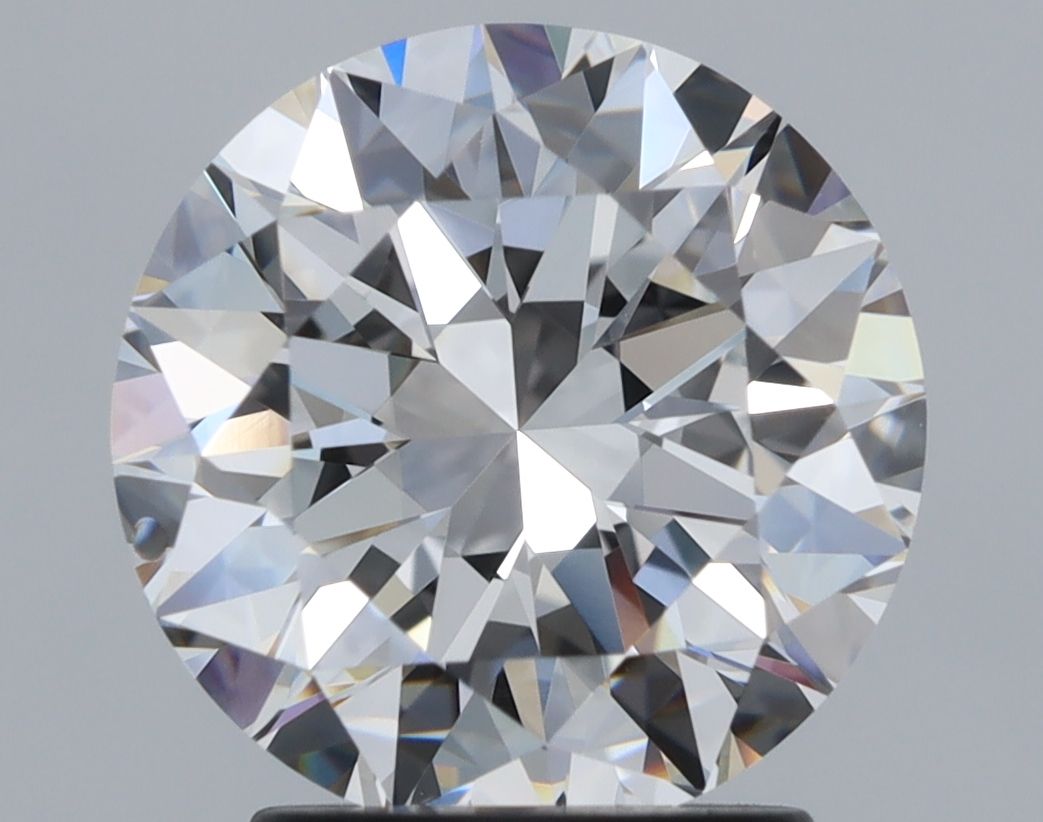 ROUND 2.5 Ct  E VVS1 EX EX NON