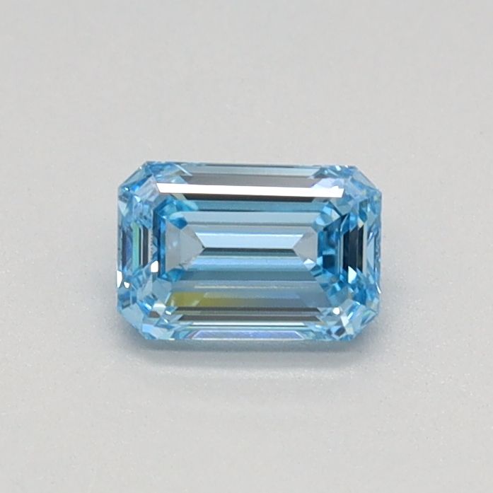 0.32 CT Fancy Intense Blue EMERALD