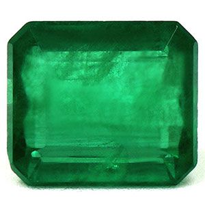 Szmaragd 2,16 ct, zielony, szlif szmaragdowy