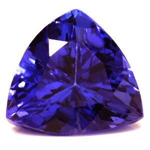Tanzanit 2,08 ct, niebieski, szlif trilliant